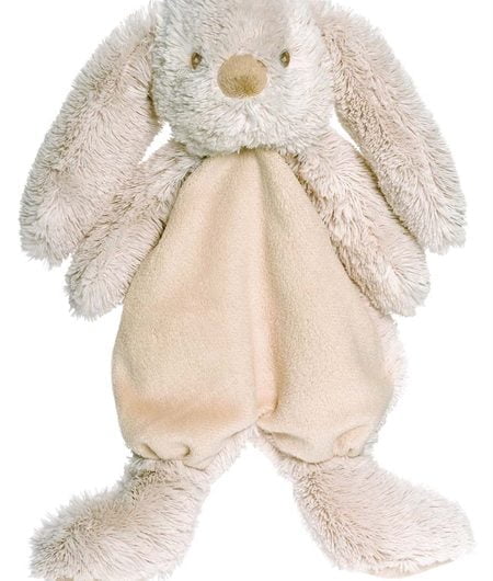 Grå kanin nusseklude-bamse fra Teddykompaniet