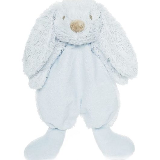 Teddykompaniet Nusseklud - Kanin - 28 cm - Lyseblå